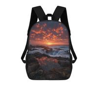 sinyumoney Thor's Well Sunset Majesty Rucksack Rucksack Casual Daypacks School Work Travel Bag for Men, Women & Teenage Boys 17inch