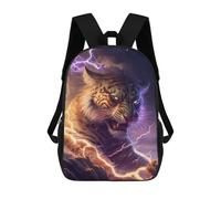 sinyumoney Thundering Tiger Power -1 School Backpack Business Durable Laptop Bag for Camping Outdoor Adventures And Daily Travel 17inch