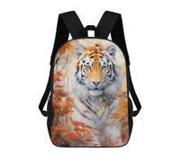sinyumoney Tiger Animal Art Rucksack Daypacks Business Backpack Water Resistant Bookbag for Men/Women 17inch