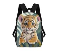sinyumoney Tiger Baby Cute Animal Rucksack Rucksack Casual Daypacks School Work Travel Bag for School/Work/Travel 17inch