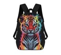 sinyumoney Tiger Baby School Backpack Lightweight Casual Daypack School Backpacks for Boys/Girls/Teenagers 17inch