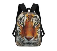 sinyumoney Tiger Eyes School Bags Work Laptop Backpack Rucksack Bag for Camping Outdoor Adventures And Daily Travel 17inch