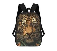 sinyumoney Tiger King Rucksack Daypacks Business Backpack Water Resistant Bookbag for Men/Women 17inch