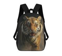 sinyumoney Tiger Roar Wild Power Backpack School Bag Water Resistant School Bag Business Backpack for Boys/Girls/Teenagers 17inch