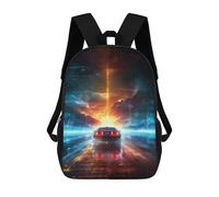 sinyumoney Time Machine Adventure School Bags School Secondary High School College Backpack Travel for Men, Women & Teenage Boys 17inch