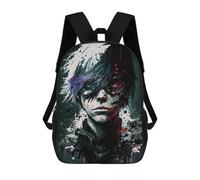 sinyumoney Toilet-Bound Anime Artwork Backpacks Kids School Backpack School Bag 3D Printed School Bag for Boys Elementary And Middle School Students 17inch