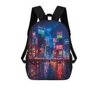 sinyumoney Tokyo City Japan Landscape Kids Backpack, Kids School Bag 3D Printed School Backpacks for Boys And Teenager School Students 17inch