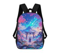 sinyumoney Torii Gate Japan Backpack School Lightweight Schoolbag Dayback Bookbag College for Men/Women 17inch