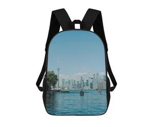 sinyumoney Toronto Ronaldo Backpack, Children's Backpack, Student School Bag, Book Bag, 3D Printed School Bag For Boys And Girls, 17inch