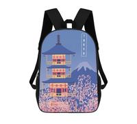 sinyumoney Travel to Tokyo School Backpack 3D Printed School Bags Boys Girls Laptop Backpack for Kids/Students/Adults 17inch