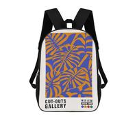 sinyumoney Tropical Monstera Leaves Backpack School Daypacks Business Backpack Water Resistant Bookbag for Girls Boys Teenage 17inch