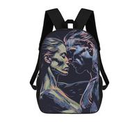 sinyumoney True Love Backpack 3D Printed Children's School Backpack Kids Travel Backpacks High Capacity Book Bags Children's Backpack Rucksack 17inch