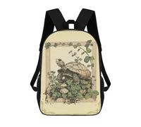 sinyumoney Turtle Cottagecore Garden Rucksack Travel College Rucksack Backpacks for Campus Outdoor Travel Sports 17inch
