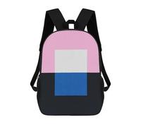 sinyumoney Two Colors 02 School Backpack for Girls Backpack Water Repellent Casual Daypack Lightweight Rucksack Boy Girl School Backpack 17inch
