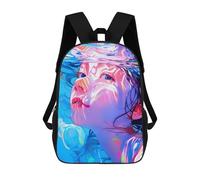 sinyumoney Underwater Dreamscape Kids Children School Backpack 17 Inch Bookbags Casual Travel Rucksack Boys Girls Large Capacity Daypack 17inch