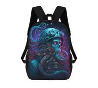 sinyumoney Underwater Mystic Backpack School Backpack Kids School Bag Large Capacity Kids Backpack for School Rucksack 3D Book Bag Gifts for Kids 17inch