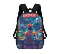 sinyumoney Unisex Anime And Gaming Backpack 3D Printed Travel Rucksack Casual Laptop Rucksack Lightweight Schoolbag For Men Women Boys Girls 17inch