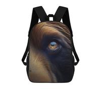 sinyumoney Unisex Bear Closeup Backpack 3D Printed Travel Rucksack Casual Laptop Rucksack Lightweight Schoolbag For Men Women Boys Girls 17inch