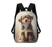sinyumoney Unisex Bernese Dog Watercolor Backpack 3D Printed Travel Rucksack Casual Laptop Rucksack Lightweight Schoolbag For Men Women Boys Girls 17inch