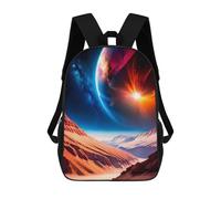 sinyumoney Unisex Celestial Landscapes Backpack 3d Printed Travel Backpack Casual Laptop Backpack Lightweight SchoolBag for Men Women Boys Girls 17inch