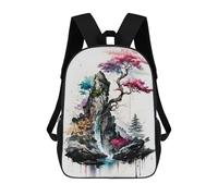 sinyumoney Unisex Cherry Blossom 27 Backpack 3d Printed Travel Backpack Casual Laptop Backpack Lightweight SchoolBag for Men Women Boys Girls 17inch