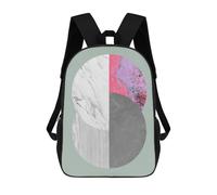 sinyumoney Unisex Collage A5 Backpack 3D Printed Travel Rucksack Casual Laptop Rucksack Lightweight Schoolbag For Men Women Boys Girls 17inch