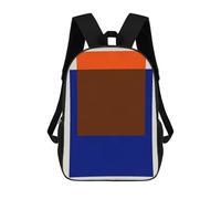 sinyumoney Unisex Color Overlay Backpack 3D Printed Travel Rucksack Casual Laptop Rucksack Lightweight Schoolbag For Men Women Boys Girls 17inch