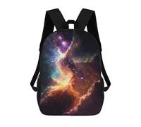 sinyumoney Unisex Colorful Space 04 Backpack 3d Printed Travel Backpack Casual Laptop Backpack Lightweight SchoolBag for Men Women Boys Girls 17inch