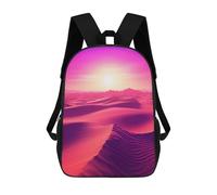 sinyumoney Unisex Cosmic Desert Symphony Backpack 3d Printed Travel Backpack Casual Laptop Backpack Lightweight SchoolBag for Men Women Boys Girls 17inch