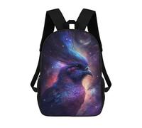 sinyumoney Unisex Cosmic Feathered Beast-5 17 Inch Backpack 3d Printed Travel Backpack Casual Laptop Backpack Lightweight SchoolBag for Men Women Boys Girls