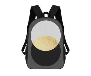 sinyumoney Unisex Expressionist Figures 3 Backpack 3D Printed Travel Rucksack Casual Laptop Rucksack Lightweight Schoolbag For Men Women Boys Girls 17inch