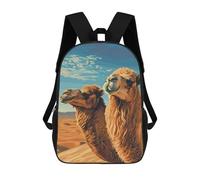 sinyumoney Unisex Funny Camels Backpack 3d Printed Travel Backpack Casual Laptop Backpack Lightweight SchoolBag for Men Women Boys Girls 17inch