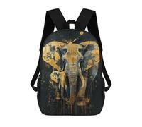 sinyumoney Unisex Gilded Majesty Backpack 3d Printed Travel Backpack Casual Laptop Backpack Lightweight SchoolBag for Men Women Boys Girls 17inch