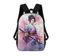 sinyumoney Unisex Girls Flowers Japanese Backpack 3d Printed Travel Backpack Casual Laptop Backpack Lightweight SchoolBag for Men Women Boys Girls 17inch