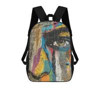 sinyumoney Unisex Graffiti Climb Backpack 3D Printed Travel Rucksack Casual Laptop Rucksack Lightweight Schoolbag For Men Women Boys Girls 17inch