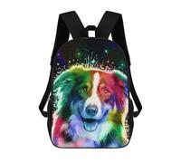 sinyumoney Unisex Majestic Dog Backpack 3d Printed Travel Backpack Casual Laptop Backpack Lightweight SchoolBag for Men Women Boys Girls 17inch