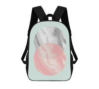 sinyumoney Unisex Marble Art II Backpack 3d Printed Travel Backpack Casual Laptop Backpack Lightweight SchoolBag for Men Women Boys Girls 17inch