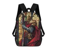 sinyumoney Unisex Noble General Backpack 3d Printed Travel Backpack Casual Laptop Backpack Lightweight SchoolBag for Men Women Boys Girls 17inch