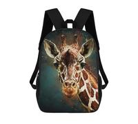 sinyumoney Unisex Splatter Giraffe Backpack 3d Printed Travel Backpack Casual Laptop Backpack Lightweight SchoolBag for Men Women Boys Girls 17inch