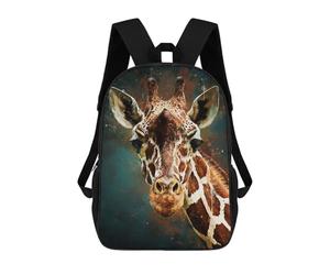 sinyumoney Unisex Splatter Giraffe Backpack 3d Printed Travel Backpack Casual Laptop Backpack Lightweight SchoolBag for Men Women Boys Girls 17inch