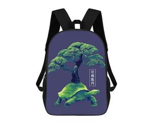 sinyumoney Unisex Tortoise And Tree Backpack 3d Printed Travel Backpack Casual Laptop Backpack Lightweight SchoolBag for Men Women Boys Girls 17inch