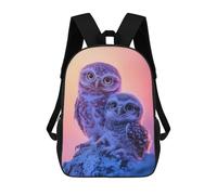 sinyumoney Unisex Two Owls on A Branch Backpack 3d Printed Travel Backpack Casual Laptop Backpack Lightweight SchoolBag for Men Women Boys Girls 17inch