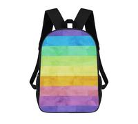 sinyumoney Unisex Watercolor Landscape 15 Backpack 3d Printed Travel Backpack Casual Laptop Backpack Lightweight SchoolBag for Men Women Boys Girls 17inch
