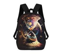 sinyumoney Universe of Time School Bags Water Resistant Travel Backpack Computer Bag for Campus Outdoor Travel Sports 17inch