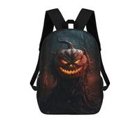 sinyumoney Unseen Evil Children's Backpacks School Backpack 3D Printed for Kids Travel Rucksacks Book Bags Kids 17inch School Bag
