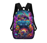 sinyumoney Video Game Odyssey -5 Children's Backpack, Schoolbag Large Capacity Students Bookbag Rucksack Knapsack for Boys Girls Adults Teen 17inch