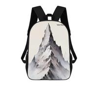 sinyumoney Vintage Japanese Mountain Children's Backpacks Kids Fun School Bag Boys Backpack Travel Bag Student Schoolbag Book Stationery Bag Chool Bags 17inch