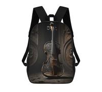 sinyumoney Violin Music Art School Backpack Computer Rucksack for School/Work/Travel- Perfect for Travel, Work And Daily Use 17inch