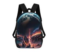 sinyumoney Volcan Earth Children’s Backpack Girls Boys, Rucksack Bag, Daypack, Primary School, Perfect for Back to Kids School Or PE, Gifts And Travel 17inch