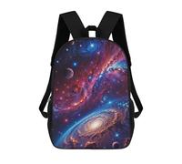 sinyumoney Voyage Through The Cosmos Rucksack Daypacks Business Backpack Water Resistant Bookbag for Men/Women 17inch